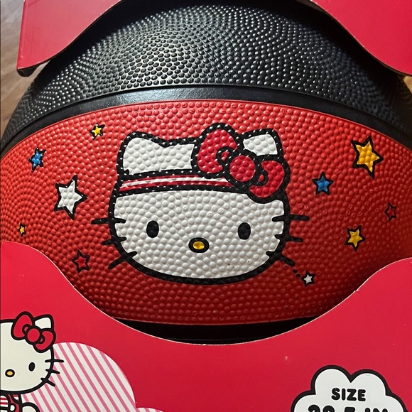 NIB!!! Hello Kitty Red and Black Size 28.5”Basketball - Picture 6 of 10